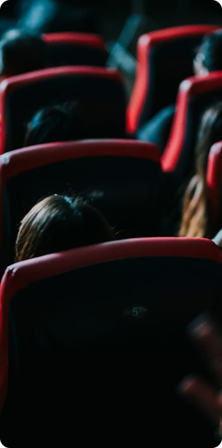 Movie theater seats